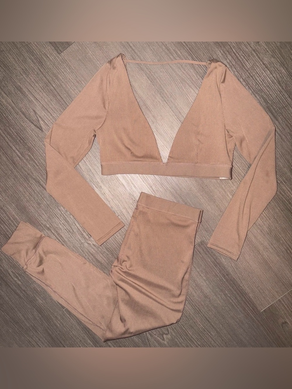 RIVIR Open Back Backless Leggings Set
